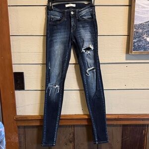 KanCan Distressed Blue Jeans